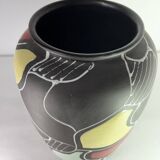 Vase céramique 1950 vintage Allemagne Grand