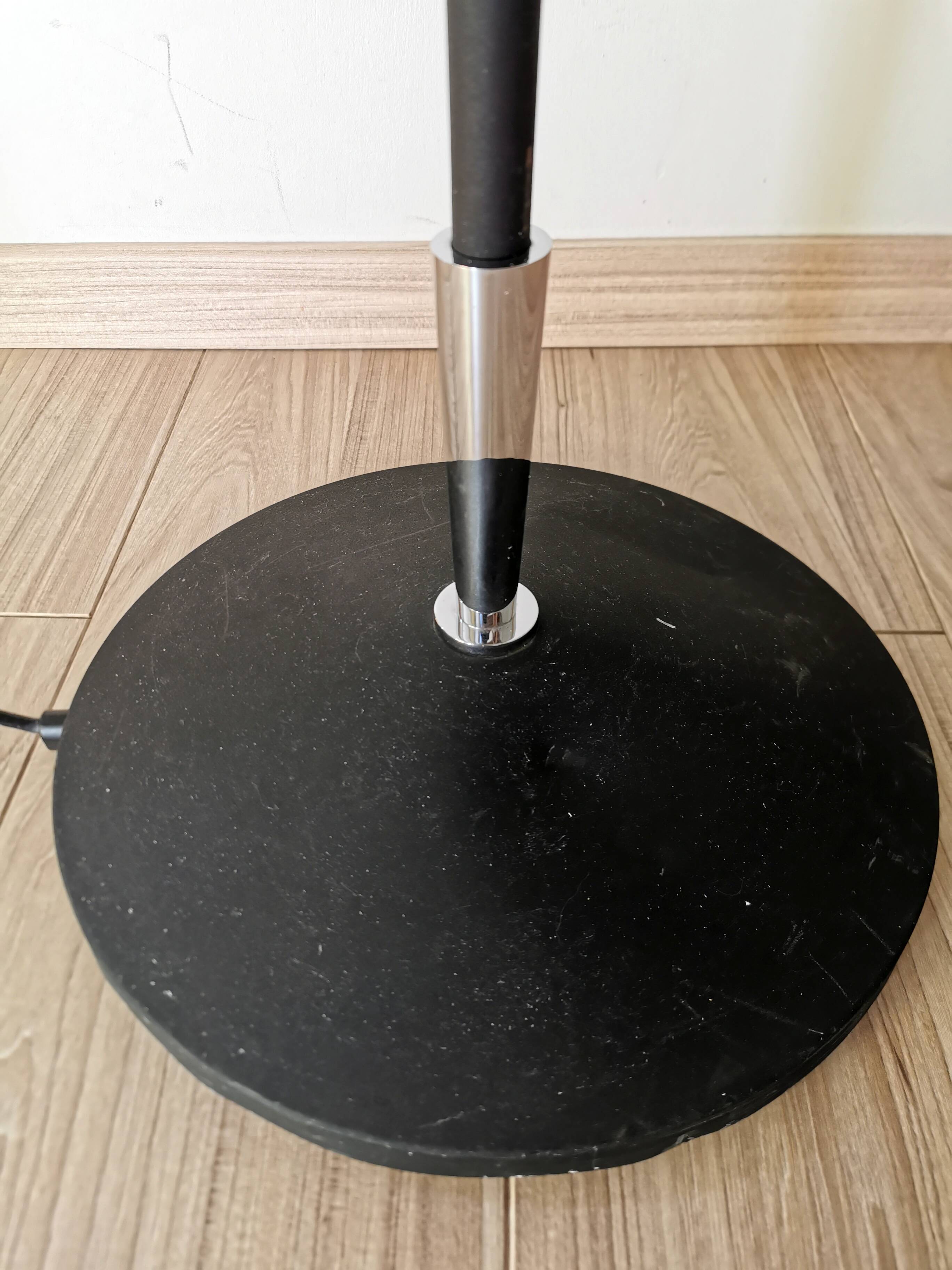 Art Deco lamp designed by Lucien Gau, Bugatti model