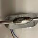 Chrome Satinated Glass Sconces Set of 2 1970’s