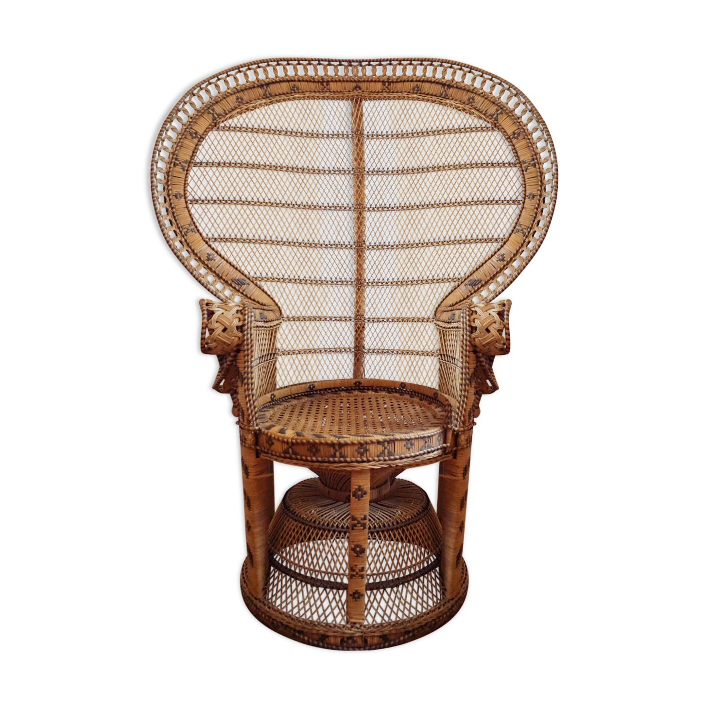 Rattan emmanuelle armchair
