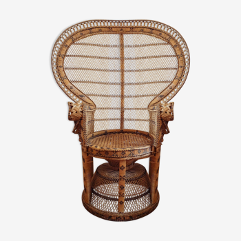 Rattan emmanuelle armchair