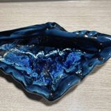 Blue art deco pocket tray
