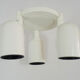 3-spot lase-white metal orientable ceiling light. Kema Keur. Year 80