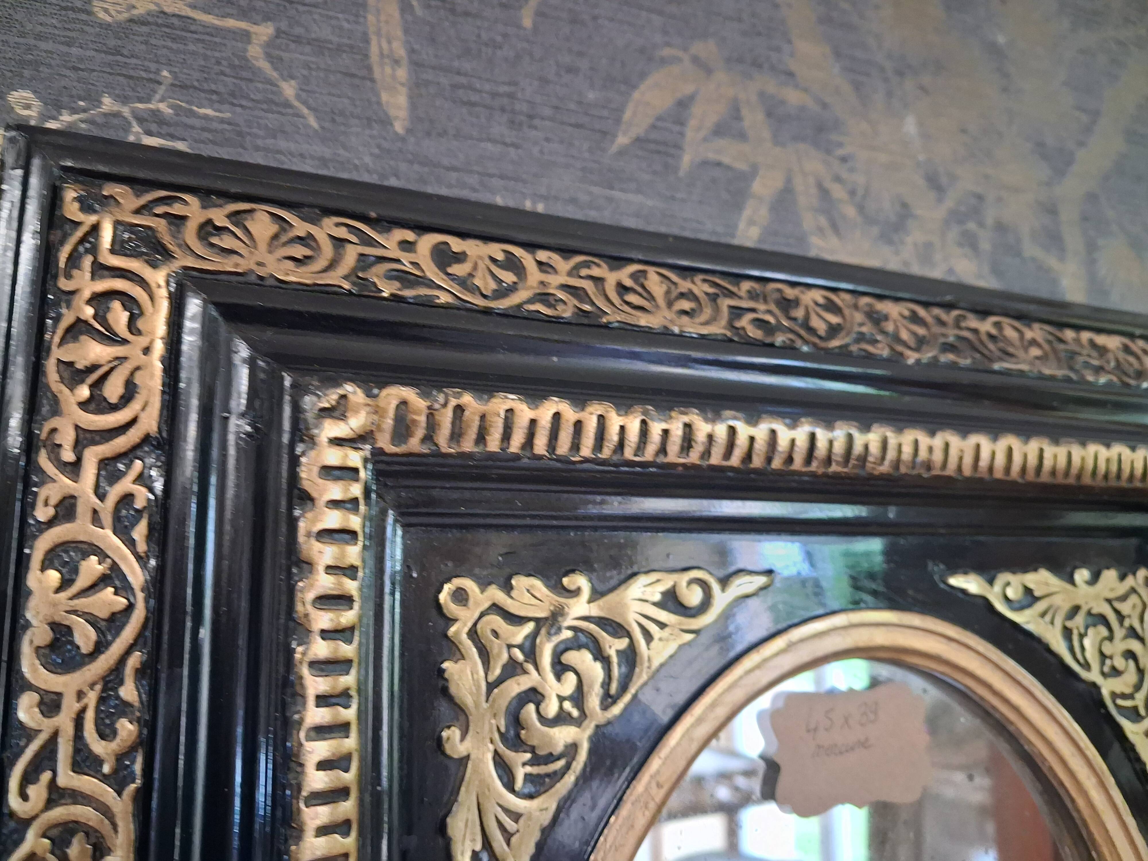 Mirror from the Napoléon III era 45 x 39