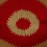 Vintage Turkish hand-knotted rug 127x150 cm