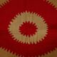 Vintage Turkish hand-knotted rug 127x150 cm