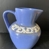 Blue pitcher