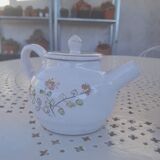 Artisanal glazed terracotta teapot