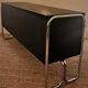 Vintage Bauhaus style metal sideboard from the 1970s
