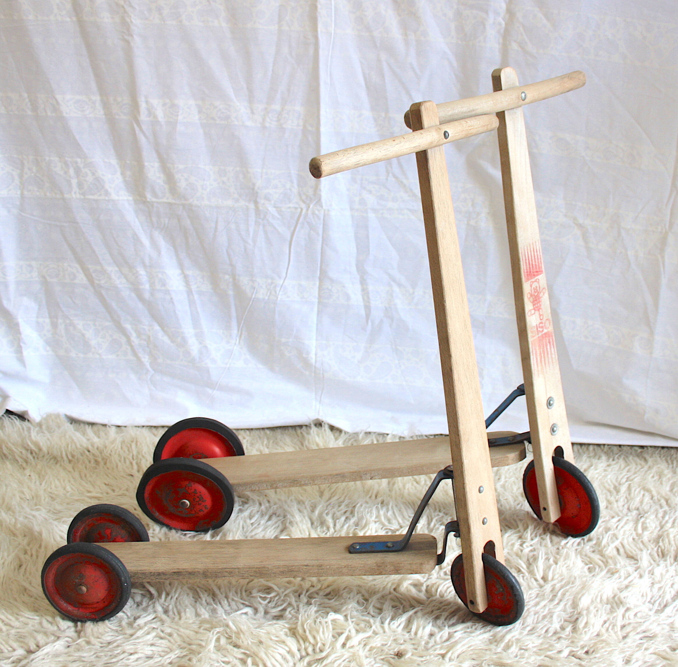 Trottinette bois et métal de Siso