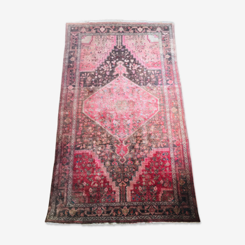 Vintage burgundy carpet 150x250 cm