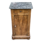 Table de nuit - table de chevet avec plateau en marbre