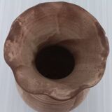 Grand vase grès émaillé de Vallauris fait main 32 cm