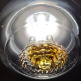 Murano glass mushroom pendant light by Mazzega Italy 1960.70