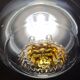 Murano glass mushroom pendant light by Mazzega Italy 1960.70