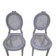 Paire de chaise cannees