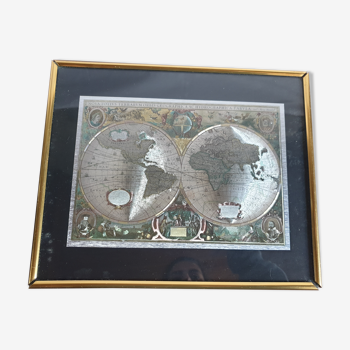 World map Hondius Hendrik