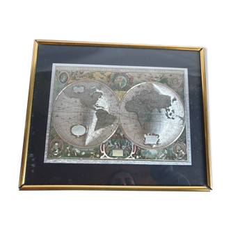 World map Hondius Hendrik