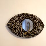 Panther eye mirror 56x34cm