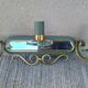Art Deco luminaire pair of double wall sconces and mirror DLG SUBES AD