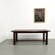 Farm table circa 1900 in solid oak and pine.