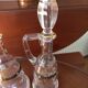 Service à liqueur en cristal émaillé 10 pièces