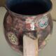 Rooster pitcher vase, glazed ceramic signed Jeanne Azambourg, Le Clos De Joye, 1960s