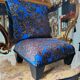 Cushion and its blue phoenix footrest