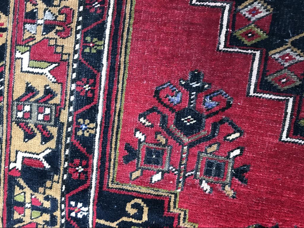 Oriental Turkey Anatolia rug handmade 121x248cm