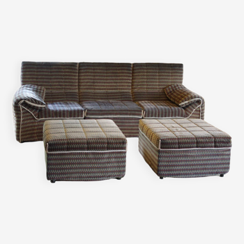 "Baïa" modular sofa by Antonio Cittero and Paolo e Nava - 1970 - 3 seats