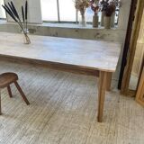 4m XXL pine and oak farmhouse table