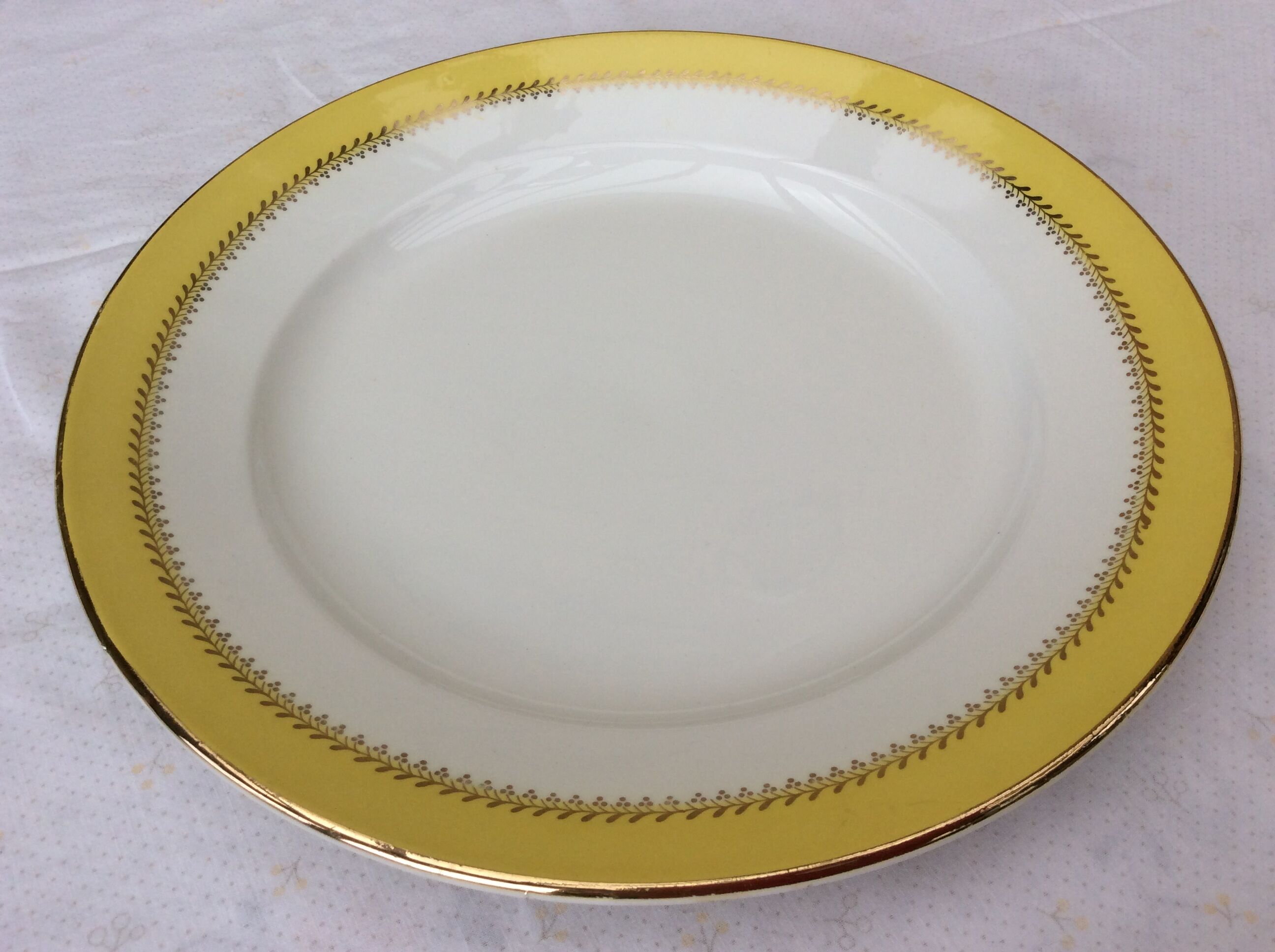 Plat rond Collection Biarritz vintage