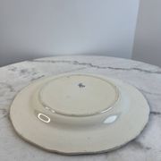 Assiette ancienne en faïence de Gien — modèle “Coq aux Pivoines”