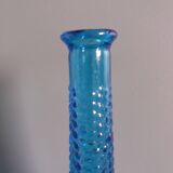 Empoli carafe in turquoise blue glass