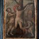 Antique painting on copper - 18th century - Martyrdom of Saint Bartholomew