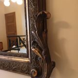Large antique mirror