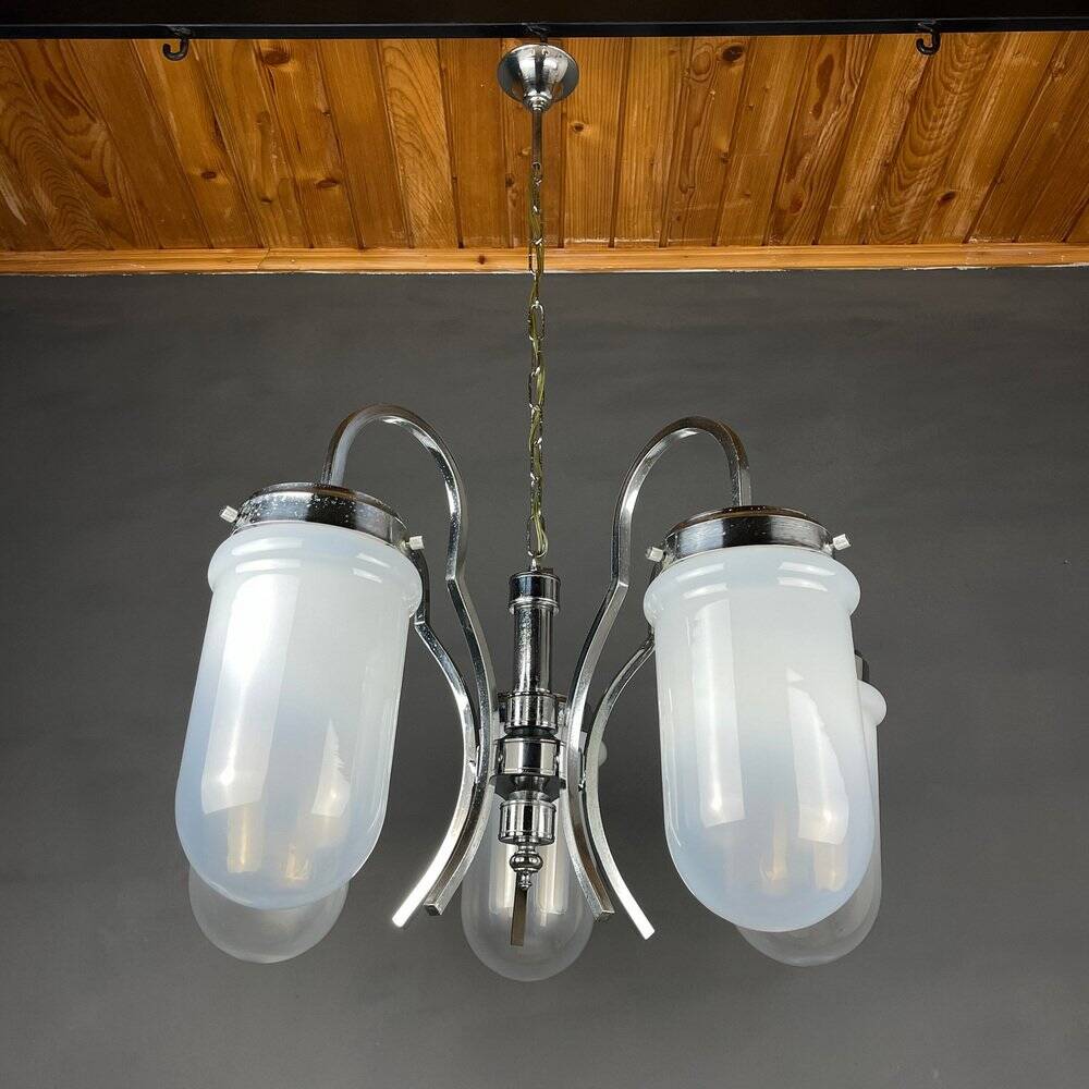Mid-Century Murano Chandelier, Italy, 1960s