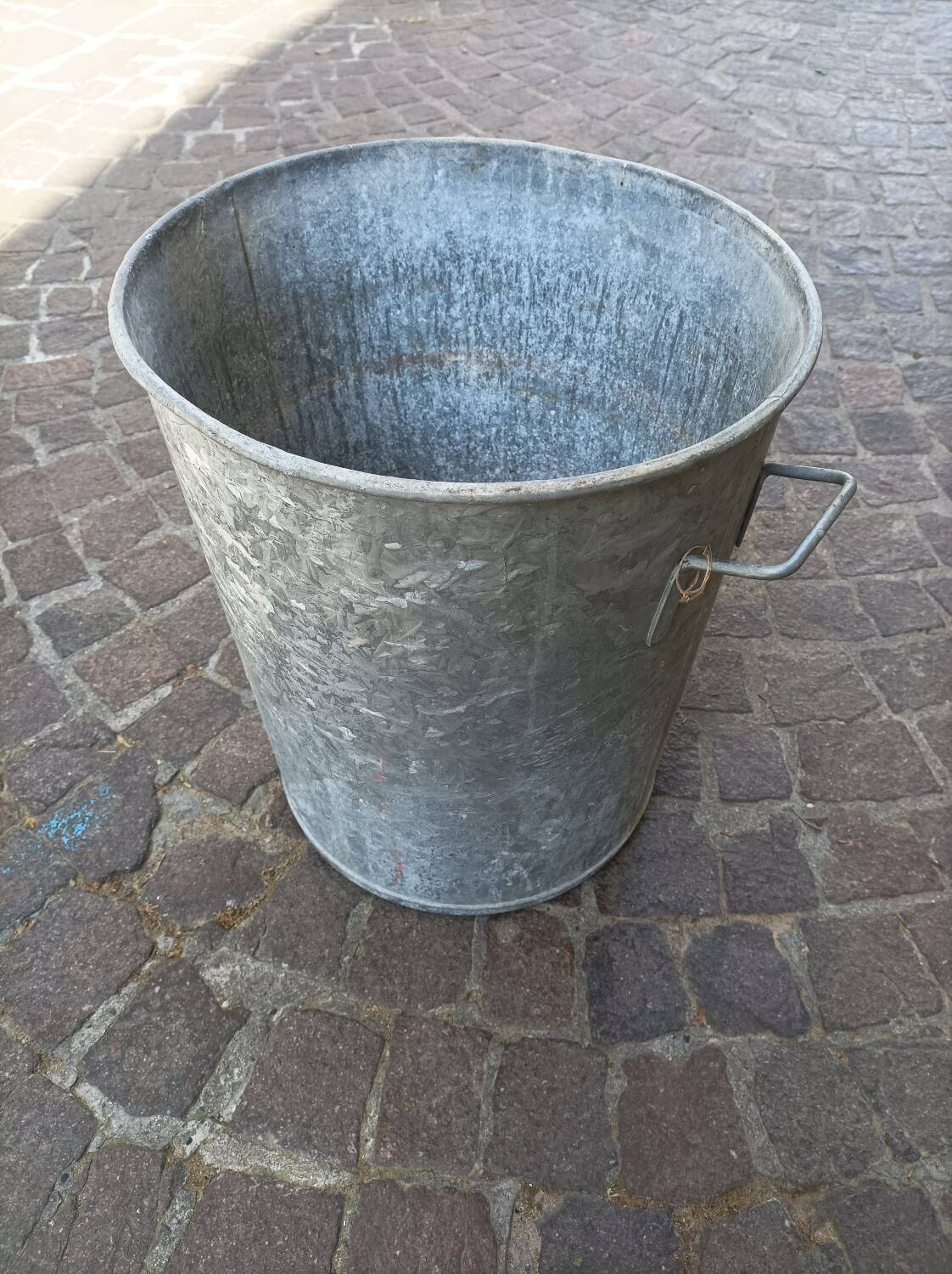 Large zinc bucket