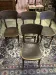 Lot de 4 chaises thonet