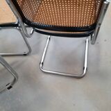 Series of 6 chairs b32 by Marcel Breuer