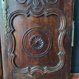 Antique carved wooden cabinet doors, 18th century