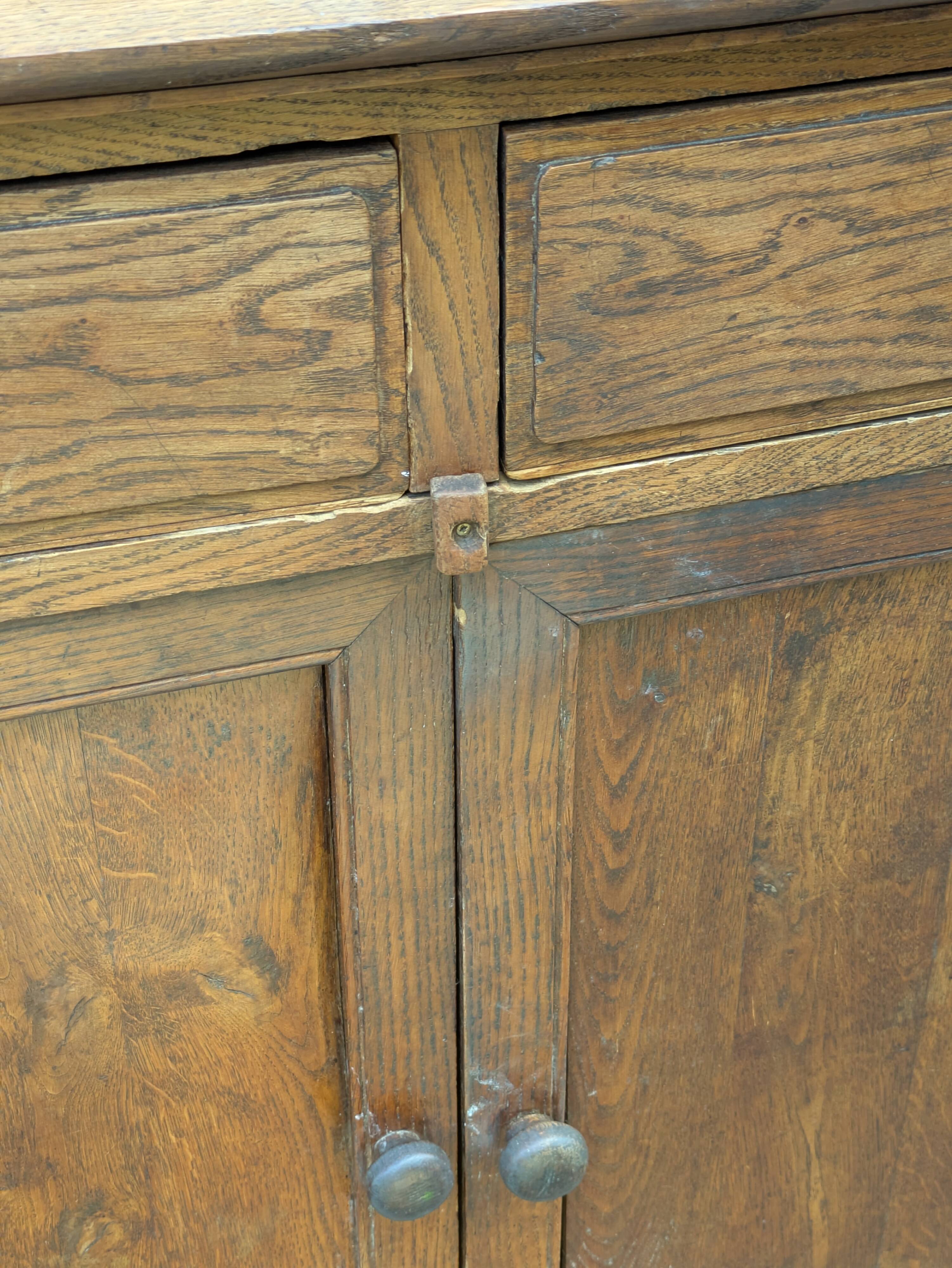 Rustic French buffet before 1900