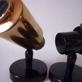 Pair of Zodiac sconces, C. Biny