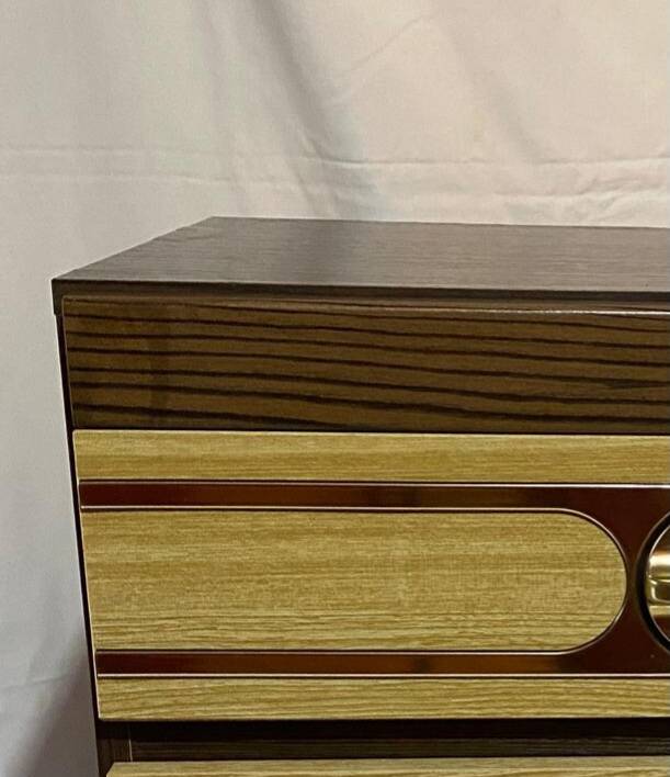 Pair of vintage 70s space age bedside tables