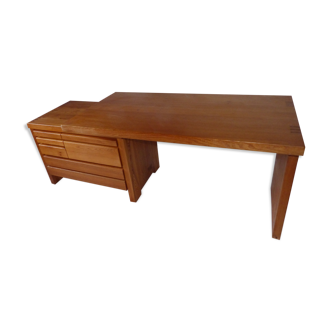 Desk with dresser adjustable R19A/B19T by Pierre Chapo 60