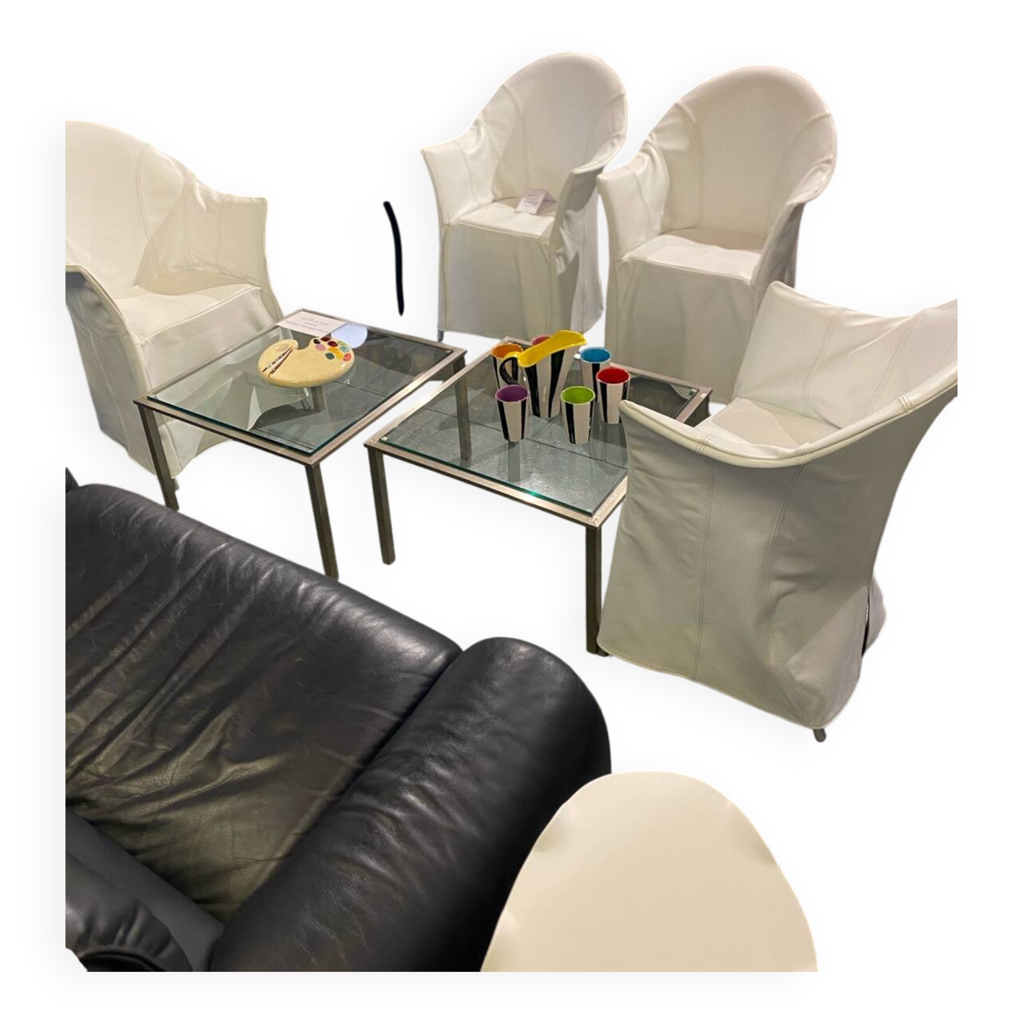Fauteuils LORD YO cuir STARK