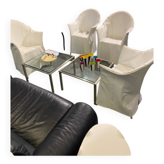Fauteuils LORD YO cuir STARK