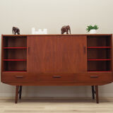 Teak highboard, Danish design, 1960s, Denmark