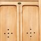 Old industrial wooden locker room - Parisian fir wardrobe