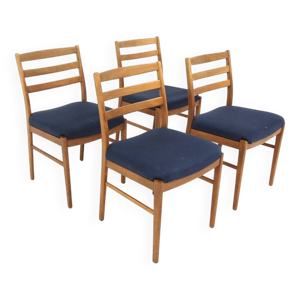 set de 4 chaises scandinave - 1960
